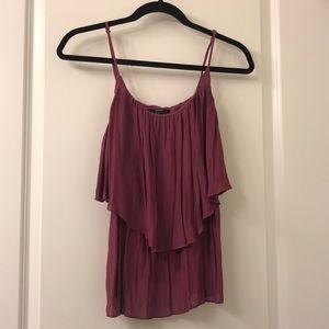 Forever 21 Dark Magenta Camisole